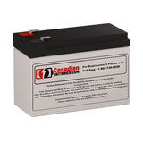 12V, 10Ah, replacement battery for Bb Bp10-12 with F2 terminals Sealed Lead Acid CB Generic