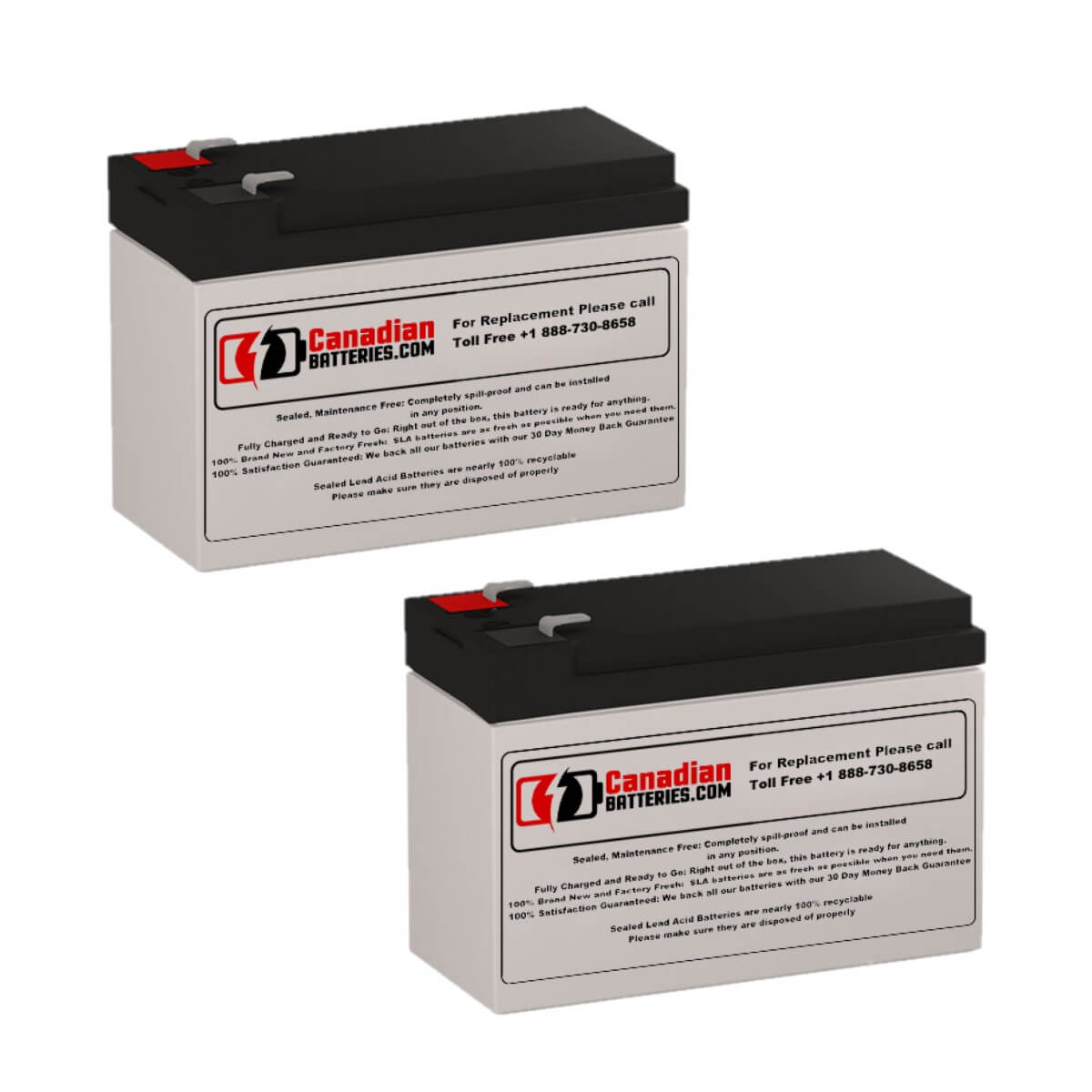 Batteries For Cyberpower Pp1500swt2 UPS, 2 X 12v, 10ah - 120wh UPS Batteries CB Range