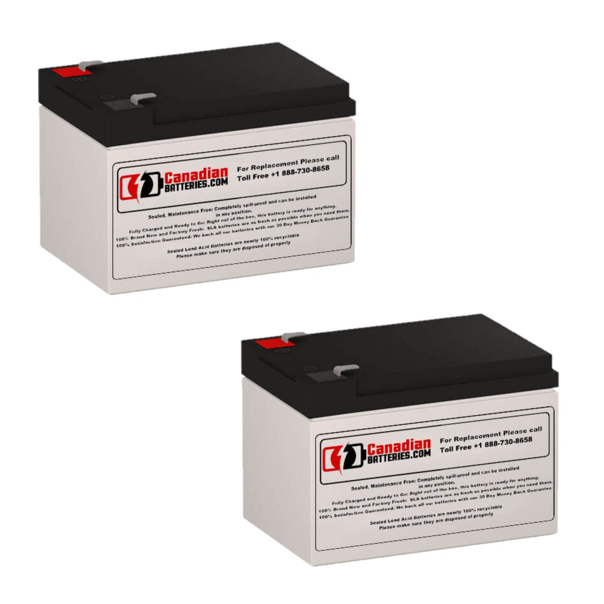 Batteries For Cyberpower Pr1000lcd UPS, 2 X 12v, 12ah - 144wh UPS Batteries CB Range