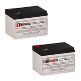 UPS Battery for APC SMX750 Smart-UPS – 12V 9Ah (2 Pack) RBC109 Replacement UPS Batteries CB Range