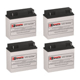 Batteries For Cyberpower Pr3000lcd UPS, 4 X 12v, 18ah - 216wh UPS Batteries CB Range