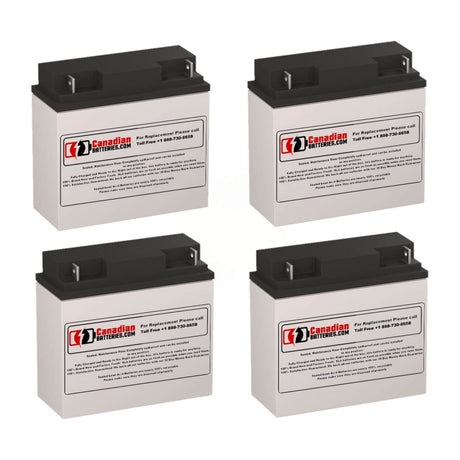 Batteries For Cyberpower Pr3000lcd UPS, 4 X 12v, 18ah - 216wh UPS Batteries CB Range