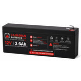 Gs Portalac Px12026, Tlv1226f1s, Leoch Lp12-2.6, 12 Volt Sealed Lead Acid Battery Other CB Range