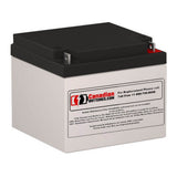 CB1226 12V 26Ah AGM Battery Replacement for Yuasa NP26-12R Sealed Lead Acid CB Generic
