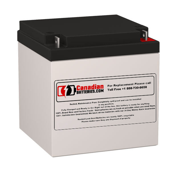 CB1228H 12V 26Ah AGM Battery Replacement for Tempest Td28-12a Sealed Lead Acid CB Generic