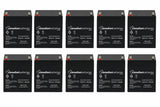 APC Smart-UPS X SMX3000HVNC Replacement batteries, 10 X 12v 5ah F2 UPS Batteries CB Range