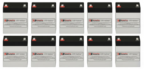 Apc Rbc117, RBC143, RBC118 Replacement UPS 10 X 12v 5ah With F2 Terminal Battery UPS Batteries CB Range