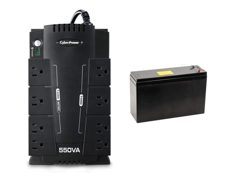 Battery For Cyberpower Cp550slg UPS, 1 X 12v, 6ah - 72wh UPS Batteries CB Range