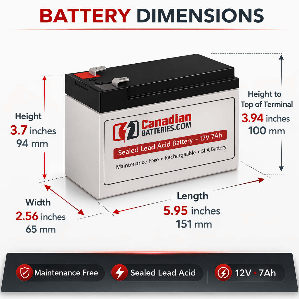 Apc Rbc32 Replacement Battery Cartridge 2 X 12v 7ah Backup Batteries UPS Batteries CB Range