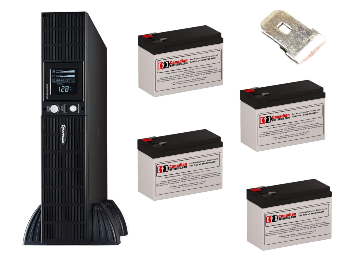Batteries For Cyberpower Or1500pfcrt2u UPS, 4 X 12v, 7ah - 84wh UPS Batteries CB Range