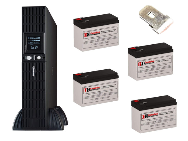 Batteries For Cyberpower Or1500pfcrt2u UPS, 4 X 12v, 7ah - 84wh UPS Batteries CB Range