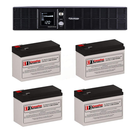 Batteries For Cyberpower Or2200pfcrt2ua UPS, 4 X 12v, 9ah - 2200 VA / 1320 W UPS Batteries CB Range