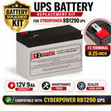 UPS Battery for APC BE550G-CN Back-UPS – 12V 7Ah RBC2 Replacement UPS Batteries CB Range