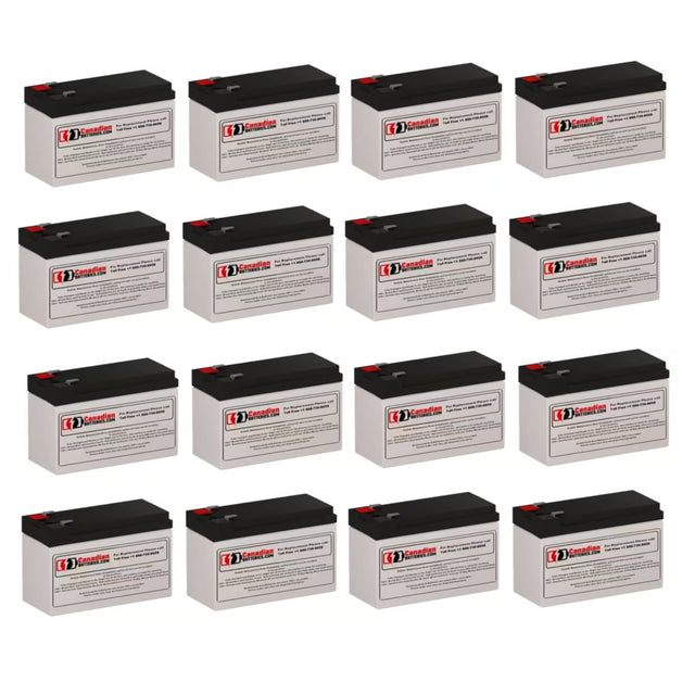 Apc Rbc105 Replacement Battery Cartridge 16 X 12v 7ah Backup Batteries (2 Pack) UPS Batteries CB Range
