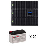 Batteries For Cyberpower Ol8000rt3utf UPS, 20 X 12v, 9ah - 8000 VA / 7200 W UPS Batteries CB Range