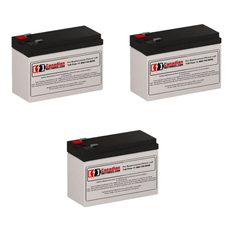 Batteries For Minuteman Pro1500rt - Pro1500rt UPS, 3 X 12v, 9ah - F2 UPS Batteries CB Range