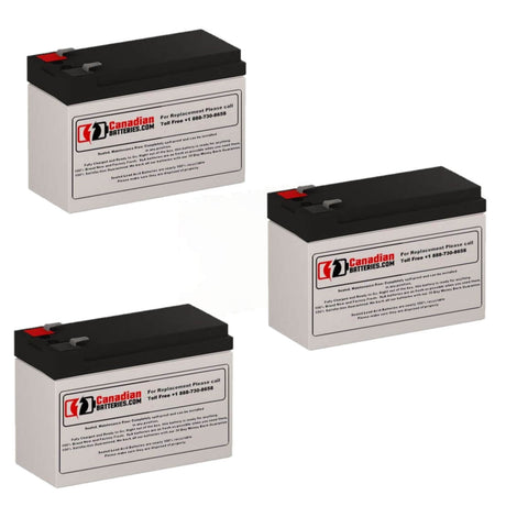 Batteries For Toshiba Ut1e1e015c6rkb2 UPS, 3 X 12v, 9ah - 108wh UPS Batteries CB Range