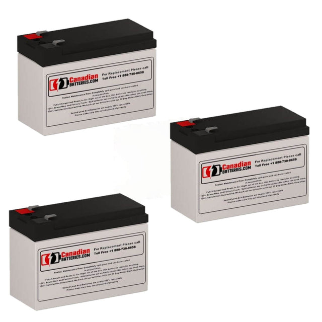 Batteries For Toshiba Ut1e1e015c6rkb2 UPS, 3 X 12v, 9ah - 108wh UPS Batteries CB Range