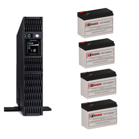 Batteries For Cyberpower Pr3000lcdrtxl2u UPS, 4 X 12v, 9ah - 108wh UPS Batteries CB Range