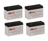 APC Dla1500rm2u Smart UPS Battery Replacement 4 Pack 12V 7Ah AGM UPS Batteries CB Range