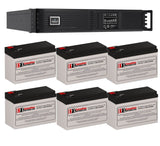 Batteries For Liebert Gxt3-3000rt120 - 3000va / 2700w UPS, 6 X 12v, 9ah - 108wh UPS Batteries CB Range