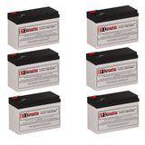Batteries For Chloride Systems AG3K0XAU UPS, 6 X 12v, 9ah UPS Batteries CB Range