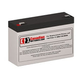 APC RBC18 Replacement Battery Kit 6V 7Ah AGM Batteries 2 Pack UPS Batteries CB Range