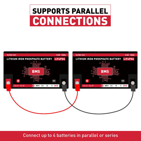 LifePO4, 12V 100Ah Low Temperature Lithium Battery built-In heating system LIFEPO4 Canadianbatteries.com