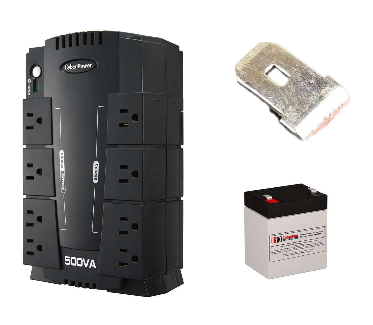 Battery For Cyberpower Cp500hg 500 VA / 300 W, UPS, 1 X 12v, 5ah UPS Batteries CB Range