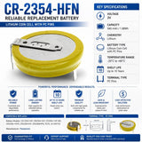 Button Battery Cr-2354-1hf,cr2354-1hf-nd, Cr2354hfn 3v, 560 Mah - 1.68wh Coin Cell Batteries Panasonic