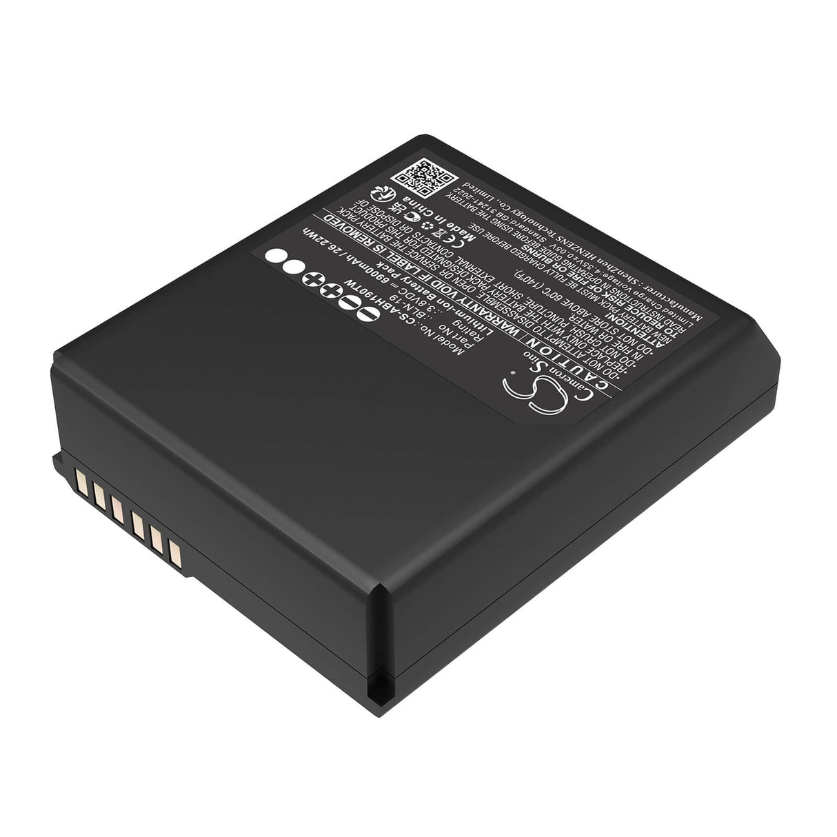 3.8V, Li-ion, 6900mAh, Two-Way Radio battery fits Airbus, BLN-19, 26.22Wh Two-Way Radio Cameron Sino Technology Limited