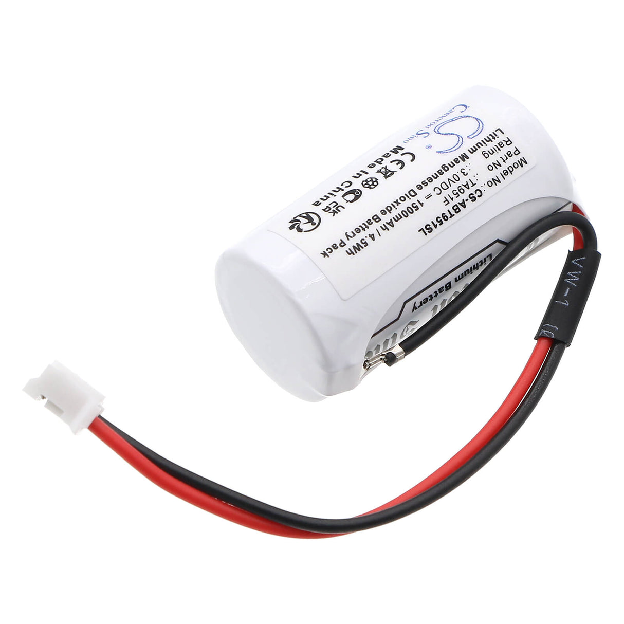 3.0V, Li-MnO2, 1500mAh, PLC battery fits Abb, 3bdh001030r0001, Ta951f, 4.5Wh PLC Cameron Sino Technology Limited
