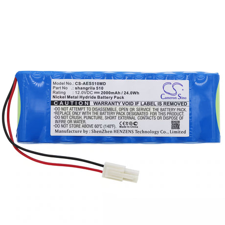 Cameron Sino CS-AES510MD Battery for Aeonmed Shangrila 510 – 12V 2000mAh Ni-MH Medical Cameron Sino Technology Limited (Medical)