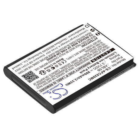 3.7V, Li-ion, 900mAh, Camera battery fits AgfaPhoto, ABL5B, DC8200, DC9200, 3.33Wh Camera Cameron Sino Technology Limited