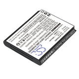 3.7V, Li-Polymer, 500mAh, Camera battery fits AgfaPhoto, BP-5M, Realishot WP8000, 1.85Wh Camera Cameron Sino Technology Limited