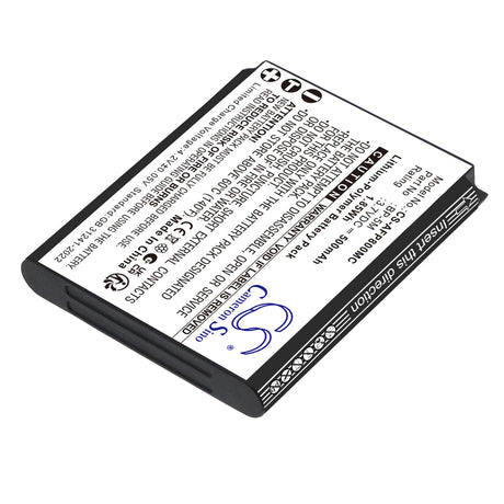 3.7V, Li-Polymer, 500mAh, Camera battery fits AgfaPhoto, BP-5M, Realishot WP8000, 1.85Wh Camera Cameron Sino Technology Limited