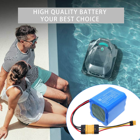 11.1V, Li-ion, 7800mAh, Vacuum battery fits Aiper, HYY0345158, Seagull Plus Pool Vacuum, 86.58Wh Vacuum Cameron Sino Technology Limited