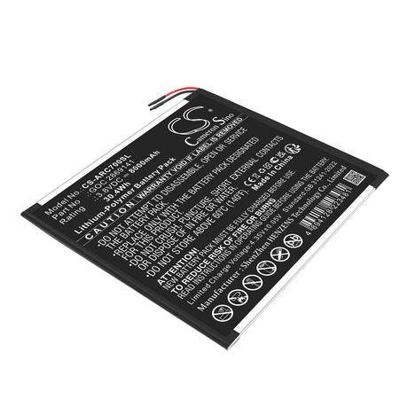 3.8V, Li-Polymer, 8000mAh, Tablet battery fits Archos, GOC 2869141, 101B Oxygen, AC101BOX, 30.4Wh Tablet Cameron Sino Technology Limited
