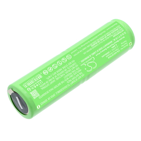2.4V, Ni-MH, 2000mAh, Vacuum battery fits Ariete, TMK-H T870888, 00C0440A0AR0 TYPE: 440/A, 00C0440A1AR0, 4.8Wh Vacuum Cameron Sino Technology Limited