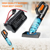 11.1V, Li-ion, 2600mAh, Vacuum battery fits ARORY, INR 18650, 120W Vacuum Cleaner, 28.86Wh Vacuum Cameron Sino Technology Limited