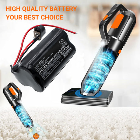 11.1V, Li-ion, 2600mAh, Vacuum battery fits ARORY, INR 18650, 120W Vacuum Cleaner, 28.86Wh Vacuum Cameron Sino Technology Limited