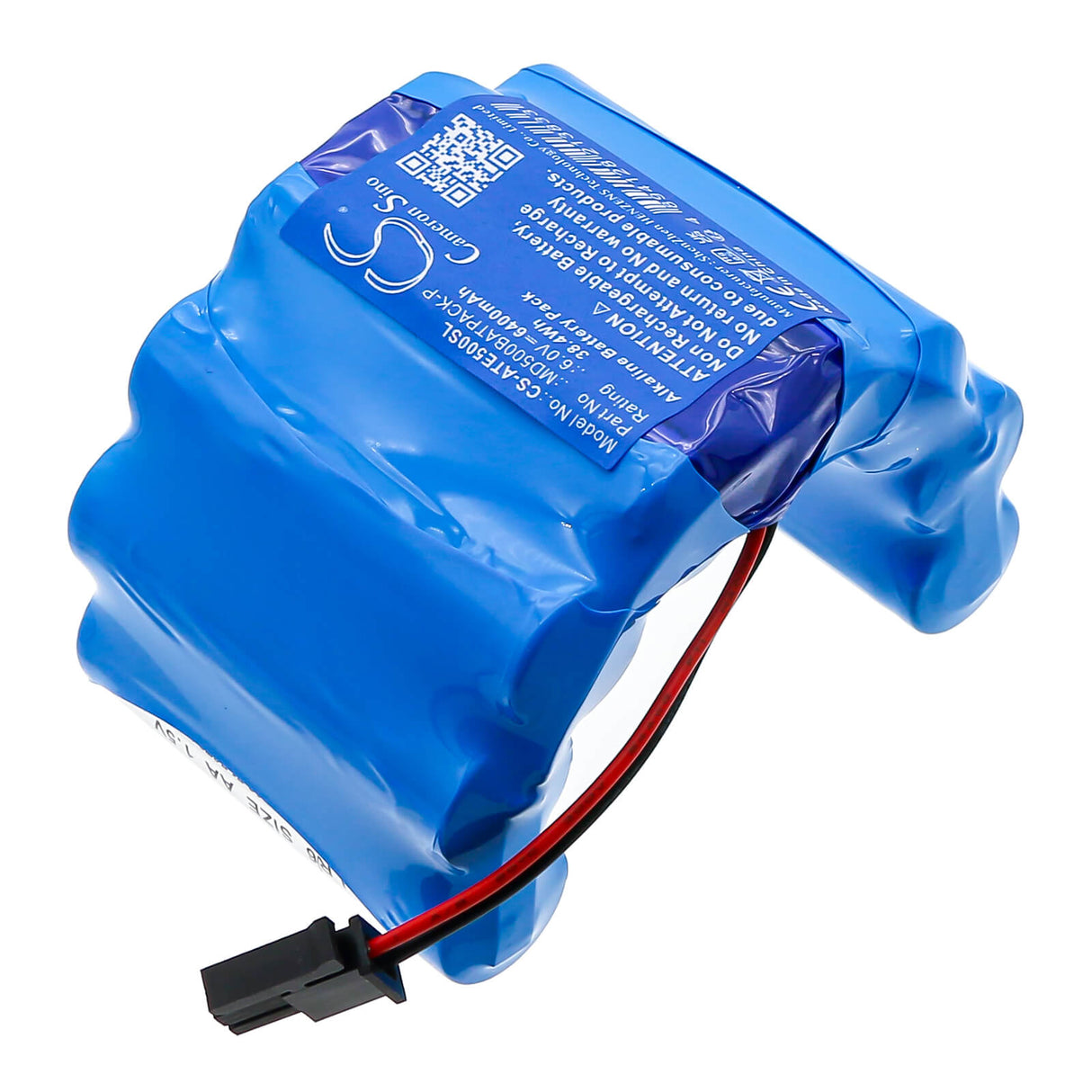 6.0V, Alkaline, 6400mAh, Equipment, Survey, Test battery fits Ats Electro-luber, 250 Ultimate Luber, 500 Ultimate Luber, 38.4Wh Equipment, Survey, Test Cameron Sino Technology Limited