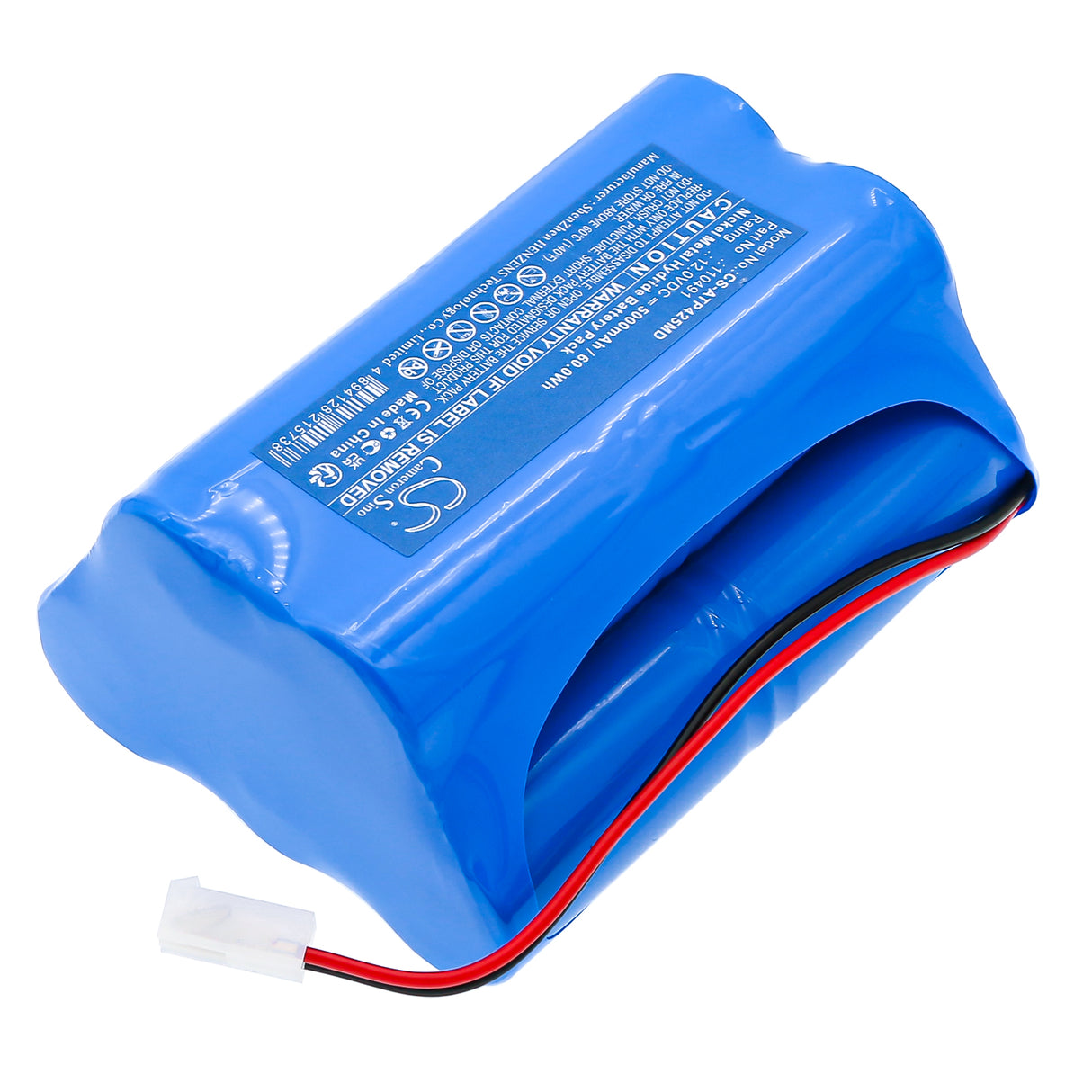 12.0V, Ni-MH, 5000mAh, Medical battery fits Atoms, 110491, Aspirateur Mucosite Atmoport N, Pump Atmoport N, 60.0Wh Medical Cameron Sino Technology Limited (Medical)