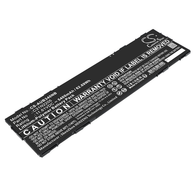 11.61V, Li-Polymer, 5400mAh, Notebook, Laptop battery fits Asus, 0B200-04010000, B3404CV, CM3401FFA, 62.69Wh Notebook, Laptop Cameron Sino Technology Limited