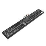 15.48V, Li-Polymer, 2500mAh, Notebook, Laptop battery fits Asus, C41N2208, ROG Ally (2023) RC71L NR2301L, 38.7Wh Notebook, Laptop Cameron Sino Technology Limited
