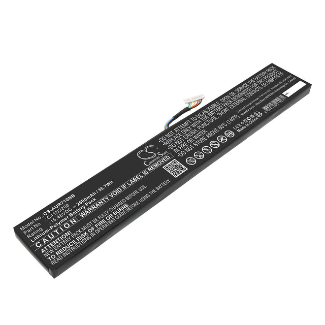 15.48V, Li-Polymer, 2500mAh, Notebook, Laptop battery fits Asus, C41N2208, ROG Ally (2023) RC71L NR2301L, 38.7Wh Notebook, Laptop Cameron Sino Technology Limited