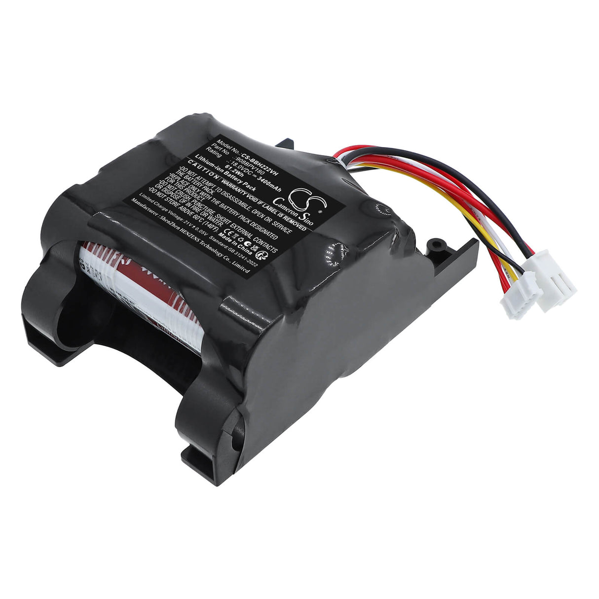 18.0V, Li-ion, 3400mAh, Vacuum battery fits Bosch, 908BPV180, 11021499, 11021520, 61.2Wh Vacuum Cameron Sino Technology Limited