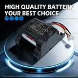 18.0V, Li-ion, 3400mAh, Vacuum battery fits Bosch, 908BPV180, 11021499, 11021520, 61.2Wh Vacuum Cameron Sino Technology Limited