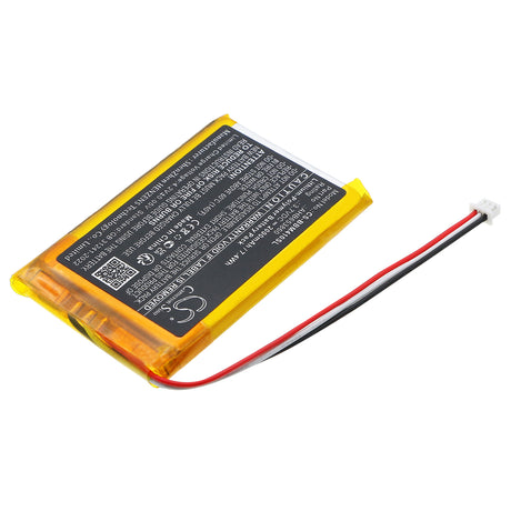 3.7V, Li-Polymer, 2000mAh, BabyPhone battery fits JSLBtech, AHB653860, Video Baby Monitor, 7.4Wh BabyPhone Cameron Sino Technology Limited