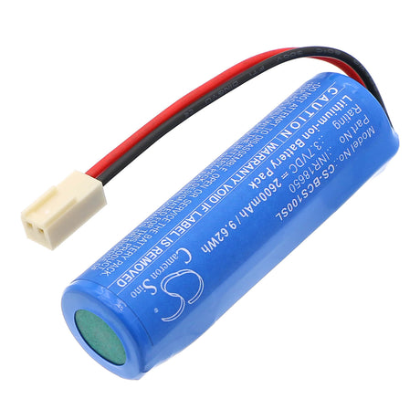 3.7V, Li-ion, 2600mAh, Kitchenware battery fits Biolite, INR18650, BaseCamp Stove, 9.62Wh Kitchenware Cameron Sino Technology Limited